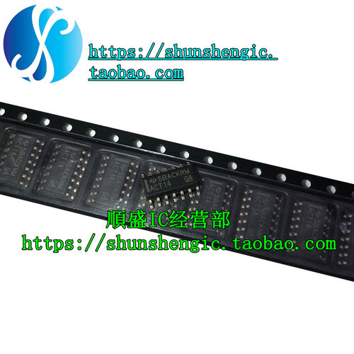 SN74ACT14DR ACT14 ACT14G SOP14脚 全新六路相反器芯片 贴片IC