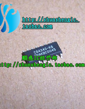 CS4340-KSZ CS4340-KS SOP16脚 全新数模转换器芯片 贴片IC 順盛