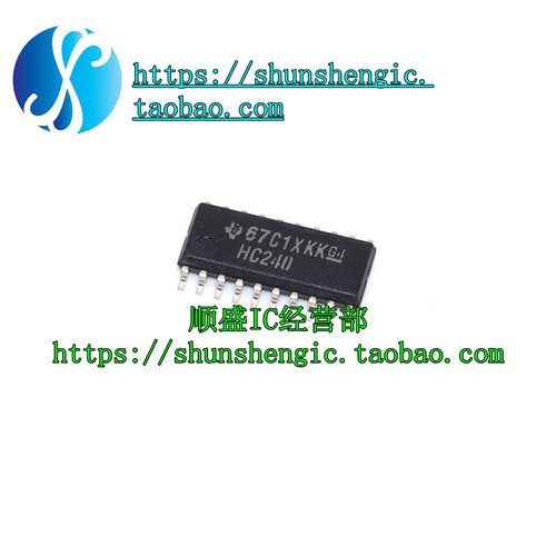 HC240 74HC240A HC240SJ SN74HC240NSR SOP20 全新逻辑芯片 贴片