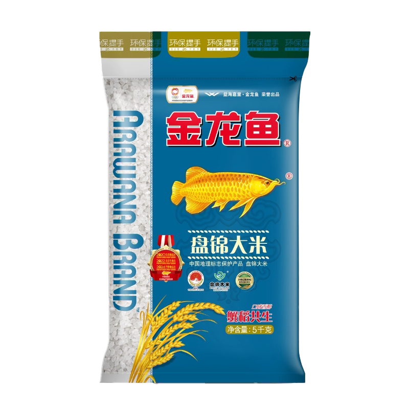 金龙鱼蟹稻共生盘锦大米5kg