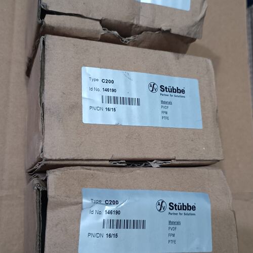 STUBBE 斯德宝 PVDF 活接球阀 双由令球阀C2-可换可修