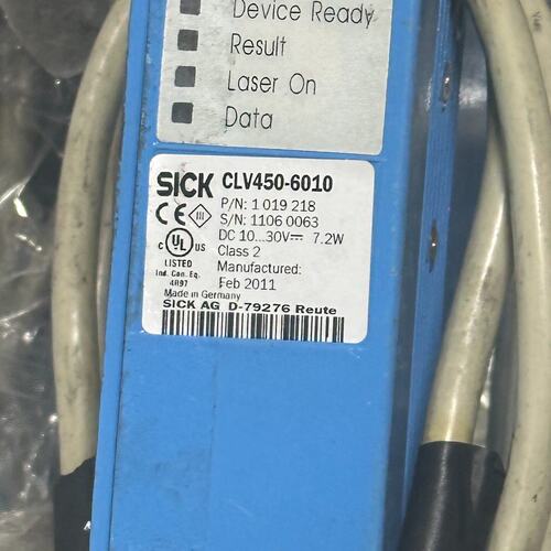 SICK西克条码扫描器CLV430-6010-可换可修