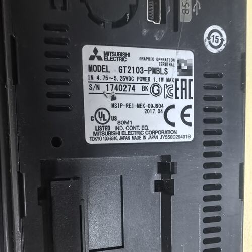 三菱 GT2103-PMBLS 触摸屏-可换可修