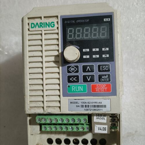 DARING 大元 100A-S2-01R5-AA 变频器-可换可修