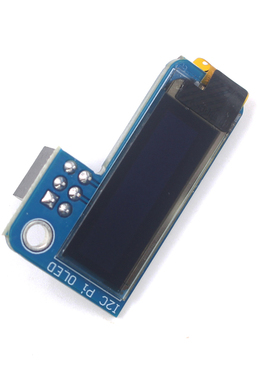 树莓派PiOLED屏幕模块 - 128x32 0.91寸 OLED显示屏 Raspberry Pi