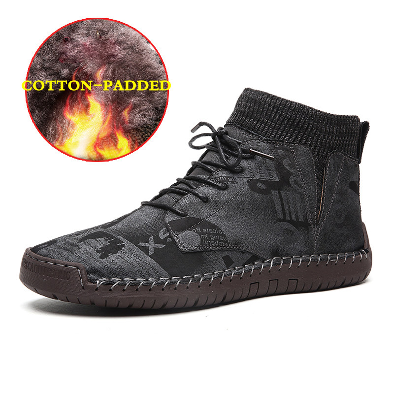 MENS HIGH TOP 48 MARTIN BOOTS PLUS SIZE MENS 45 WINTER MENS SHOES 46 BRITISH STYLE 47 KING NORTHEAST SNOW BOOTS MEN