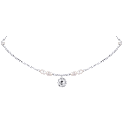 七夕礼物碎珍珠项链送女友