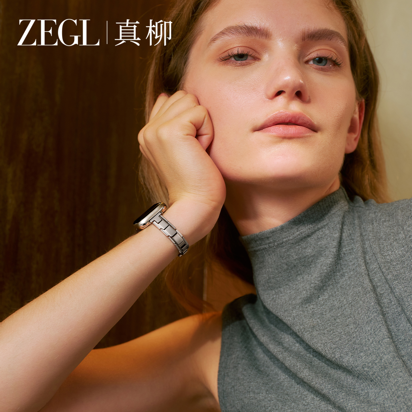 ZEGL适用于苹果表带小众表链
