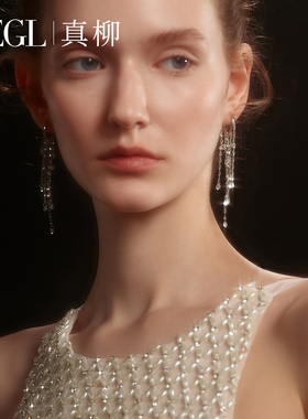 ZEGL设计师微光系列流苏耳环女新款爆款小众耳扣2025高级夸张耳饰