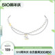 ZEGL设计师春田鸭鸭系列小黄鸭项链女高级感人造珍珠可爱锁骨颈链