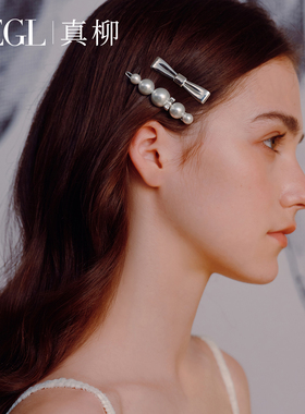 ZEGL真柳设计师Ribbon丝带系列蝴蝶结发夹新款夏日穿搭小夹子发饰