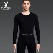 Playboy nam đồ lót cơ bản ấm áp với quần áo cotton mùa thu quần dài cổ tròn cotton cotton áo len mùa thu và mùa đông - Phù hợp với nóng lên