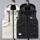 棉背心 帅气厚款 男士 羽绒棉马甲秋冬大口袋外穿活帽棉坎肩保暖时尚