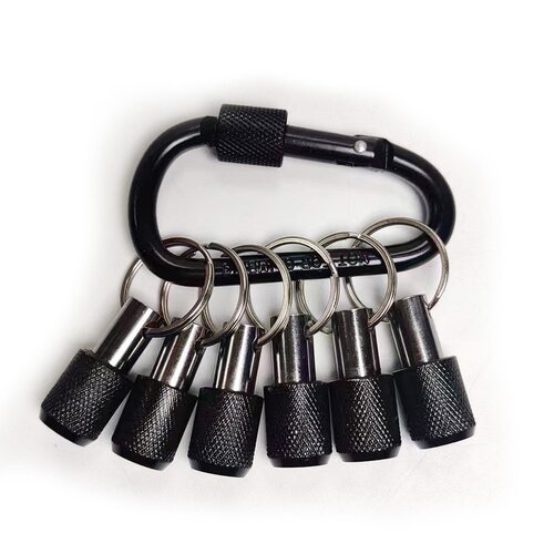 WM登山扣网纹滚花套筒接杆延长杆1/4