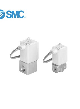 SMC VDW 系列 小型直动式2通电磁阀 中真空用单体 VDW14HA