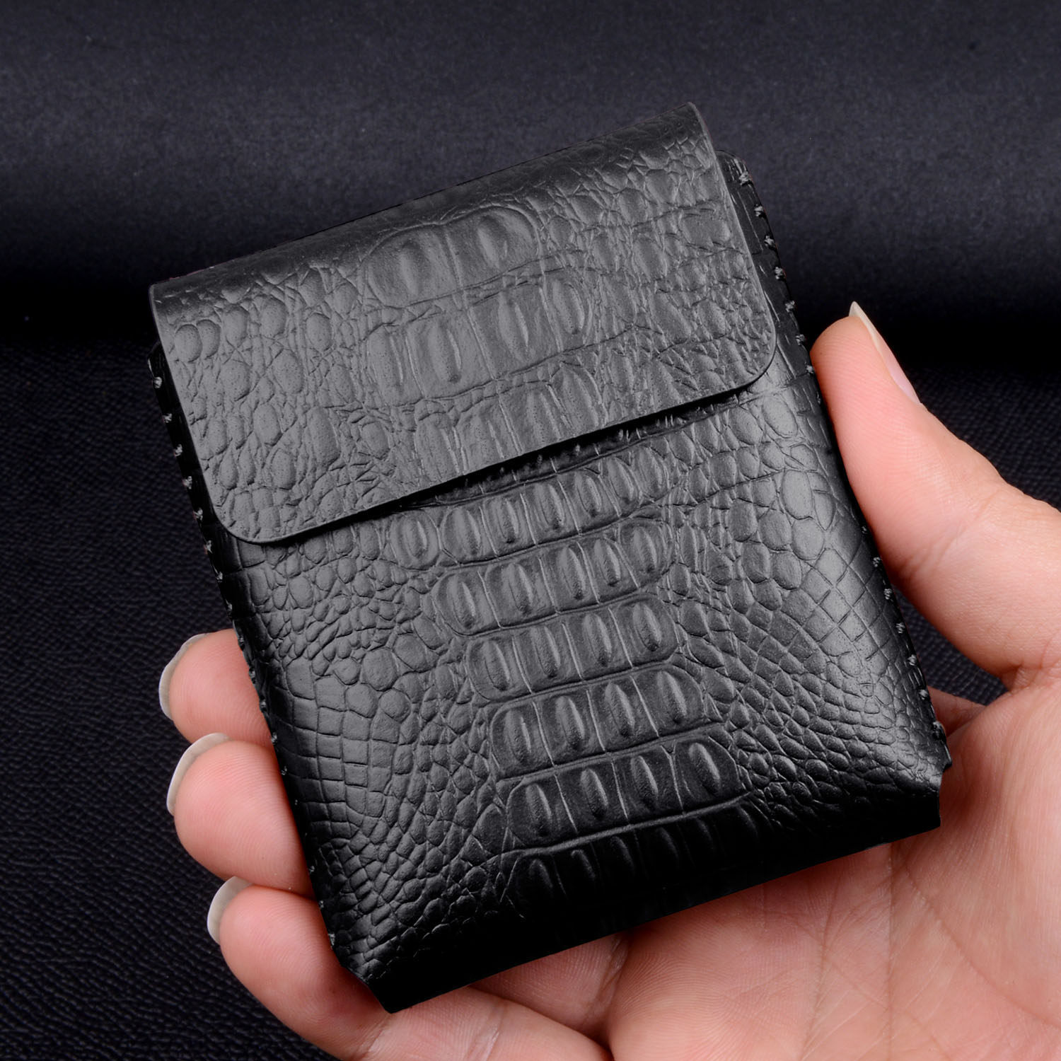 【纯手工制作】适用华为purax真皮手机壳pura x max阔折叠屏6新款X典藏版外壳全包防摔真皮套头层牛皮鳄鱼纹6