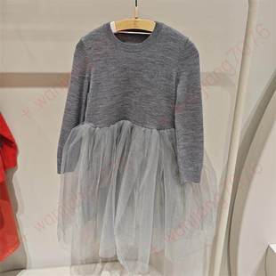毛衫 现货 百搭25春1P1G12260长袖 小江南时尚 连衣裙795 童装