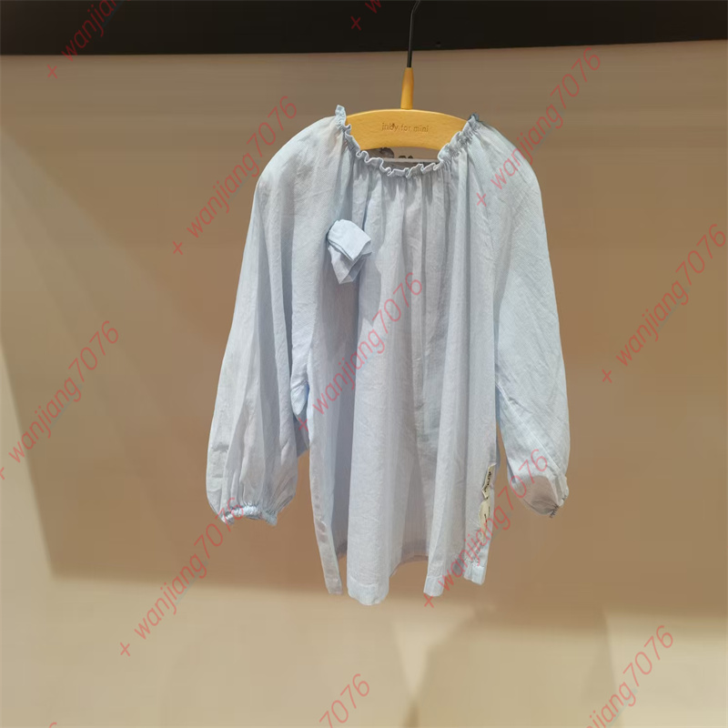 速发小江南童装2025夏季上衣YP5210070男女童薄款长袖衬衫正品335
