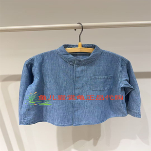 速发 jnby byJNBY 小江南童装2026春款 1Q3212880牛仔衬衫 595