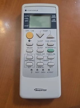 适用香港松下冷气机空调遥控器 ACXA75C25320 窗口机中央空调全新