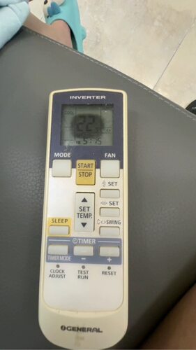 适用GENERAL珍宝富士通空调冷气机遥控器AR-RY18 AR-RY12英文全新