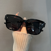 近视套镜款 墨镜男女高级感开车专用防紫外线复古护目偏光太阳眼镜