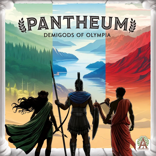 【长颈鹿】Pantheum: Demigods of Olympia正版英文桌游.