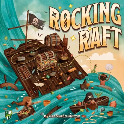 Rocking Raft英文正版桌游｜有纸质中文规则【长颈鹿桌游】