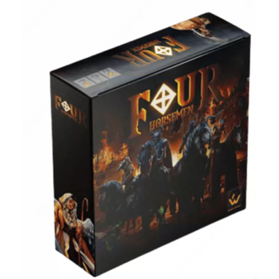 Four Horsemen Baby Apocalypse Pledge+Base deluxe components