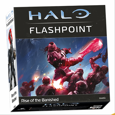 【长颈鹿】Halo: Flashpoint-Rise of the Banished正版英文桌游.