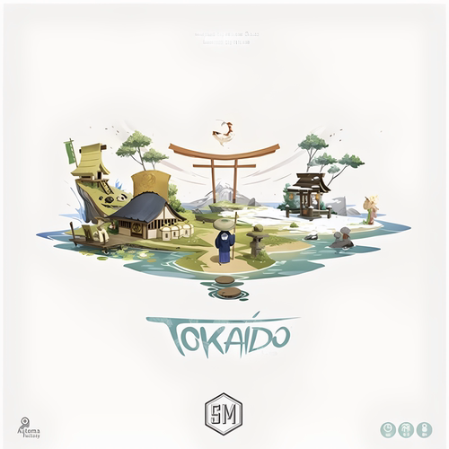 【长颈鹿】Tokaido正版英文桌游.
