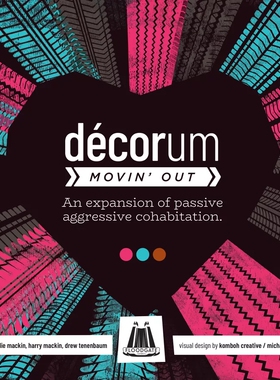 【长颈鹿桌游】Décorum: Movin Out同房异梦扩展英文正版