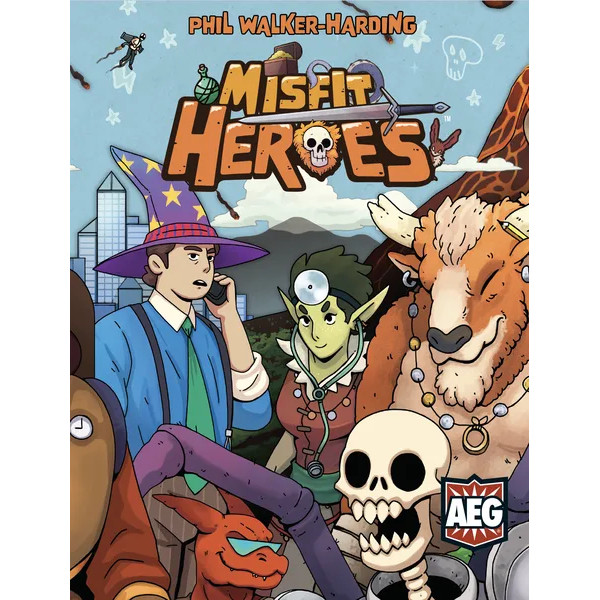 Misfit Heroes Ratail Edition零售版英文正版桌游【长颈鹿桌游】