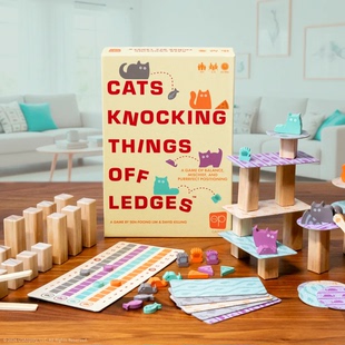 Cats Knocking Things Off Ledges【长颈鹿桌游】|有中规