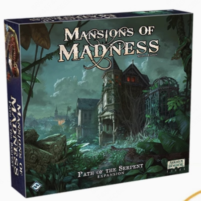 长颈鹿桌游Mansions of Madness: Path of the Serpent Expansion
