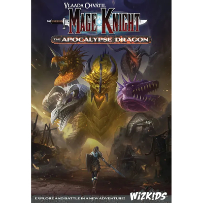 【长颈鹿】Mage Knight: The Apocalypse Dragon正版英文桌游.