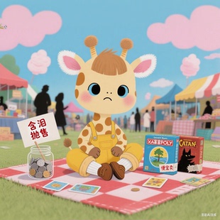 【长颈鹿二手货架】含泪抛售好货桌游