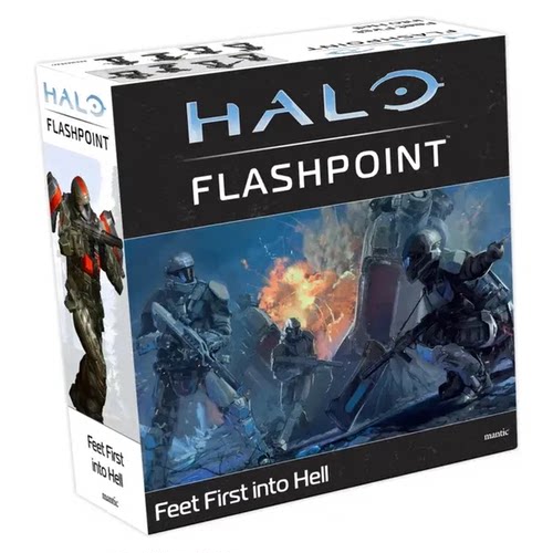 Halo Flashpoint: Feet First Into Hell正版英文桌游.