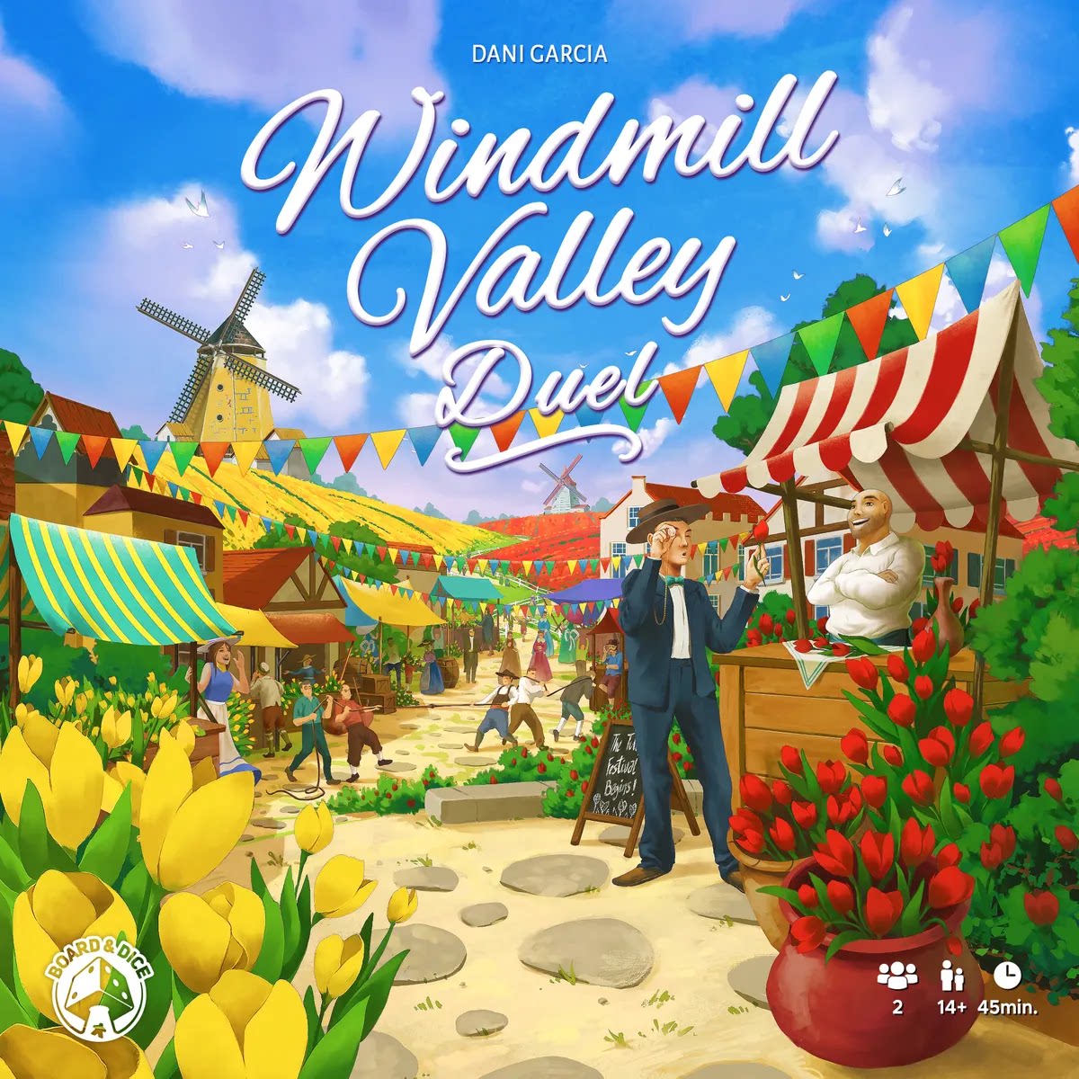 Windmill Valley: Duel with promo正版英文桌游【长颈鹿桌游】