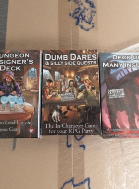 【长颈鹿】龙与地下城跑团5E Dungeons & Dragons卡牌配件