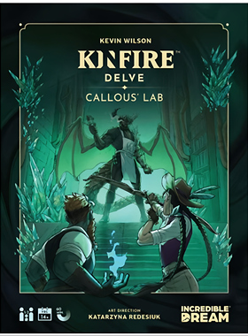 【长颈鹿】Kinfire Delve正版英文桌游.