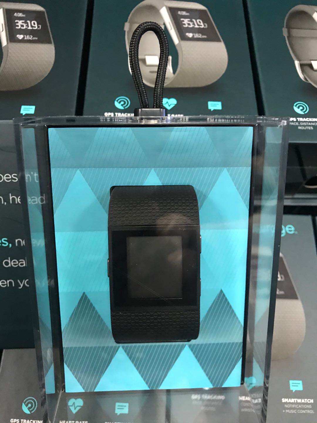 FITBIT SURGE 스마트 심박수 운동 수면 기록 팔찌 APPLE 안드로이드 GPS 무료 배송 미국 버전 박스형