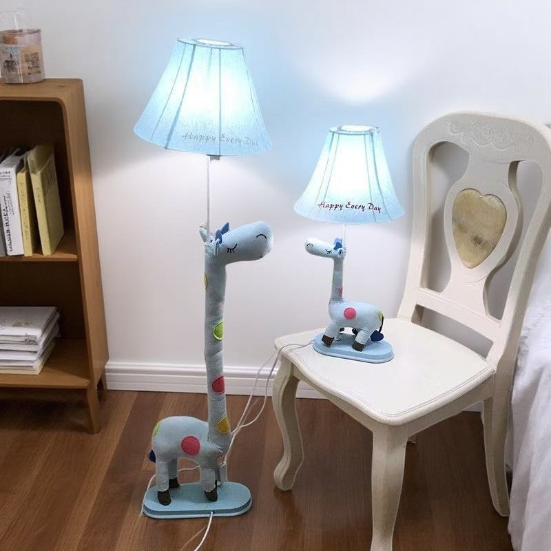 落地灯现代简约护眼儿童房夜灯遥控创意北欧客厅卧室书房立式台灯
