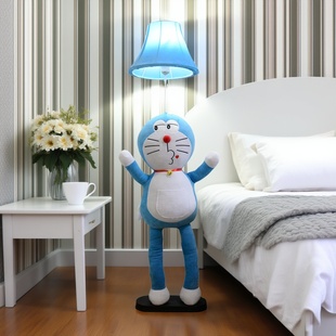 台灯床头灯卧室北欧少女学生宿舍led落地灯创意可爱卡通儿童护眼
