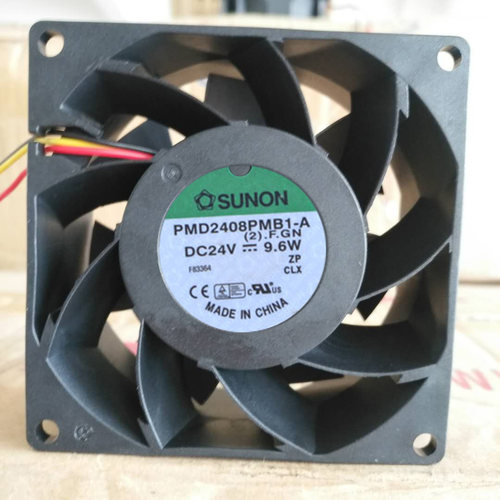 建准SUNON PMD2408PMB1-A（2）.F.GN 8038 24V 9.6W大风量8CM风机