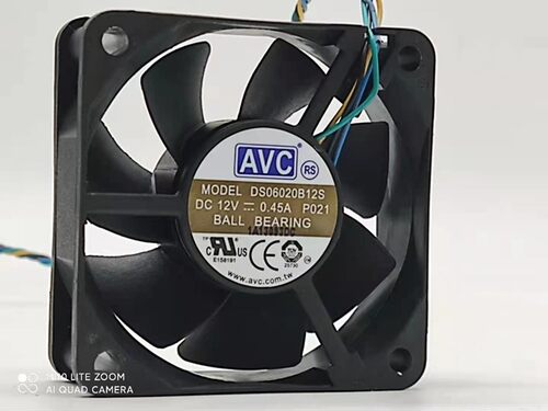 AVC DS0620B12S 6020 12V 0.45A双滚珠大风量风扇机箱CPU散热风扇