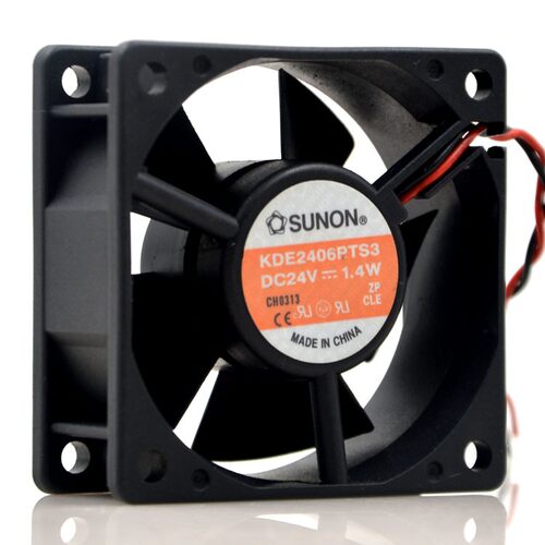 建准 KDE2406PTS3 6025 24V 1.4W 6cm/厘米 静音 机箱 变频器风扇