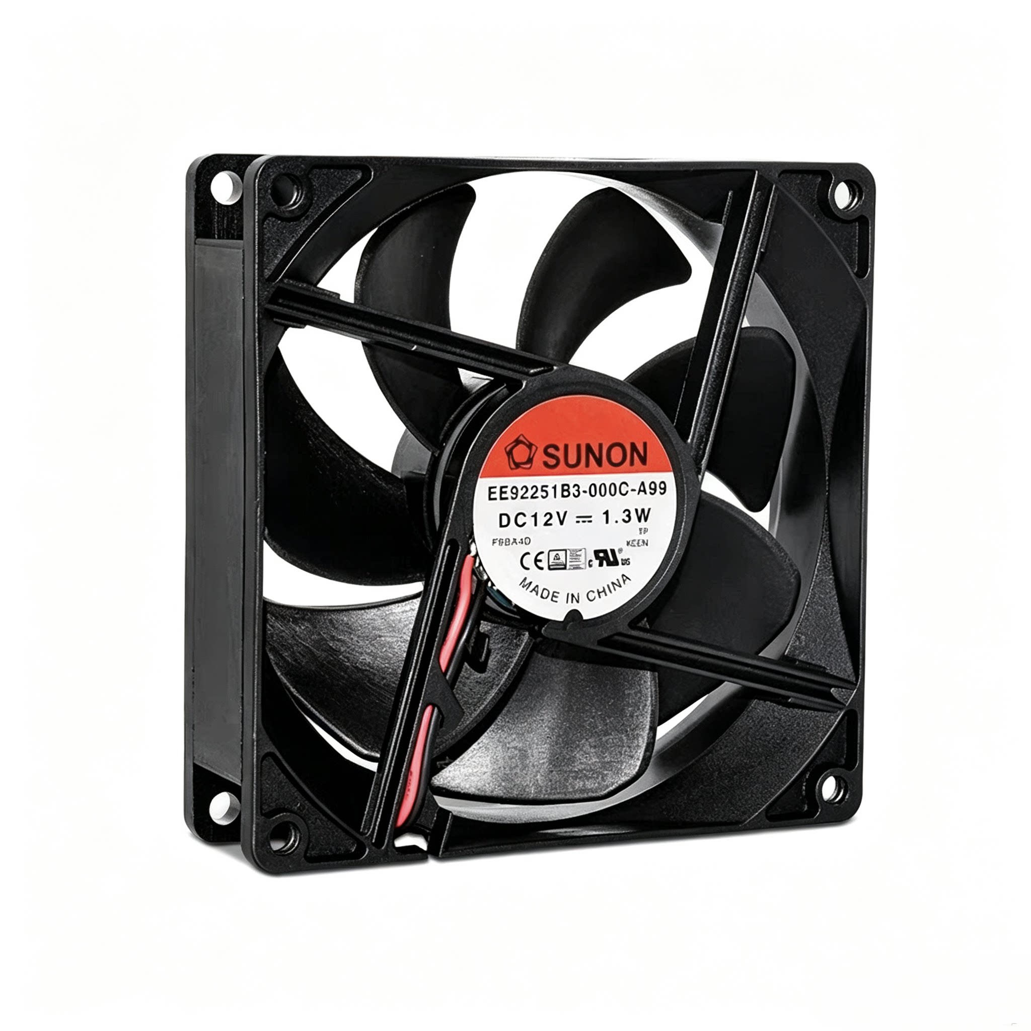 建准12V 1.3W静音9025/9225机箱服务器9CM风扇EE92251B3-000C-A99图片
