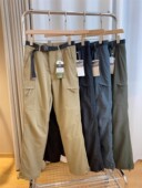 裤 走德国单 户外级防风防水加绒保暖宽松多口袋休闲工装 男冬潮