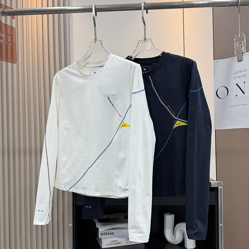 大厂订单！户外山系吸湿透气速干防晒跑步运动长袖T恤打底衫女